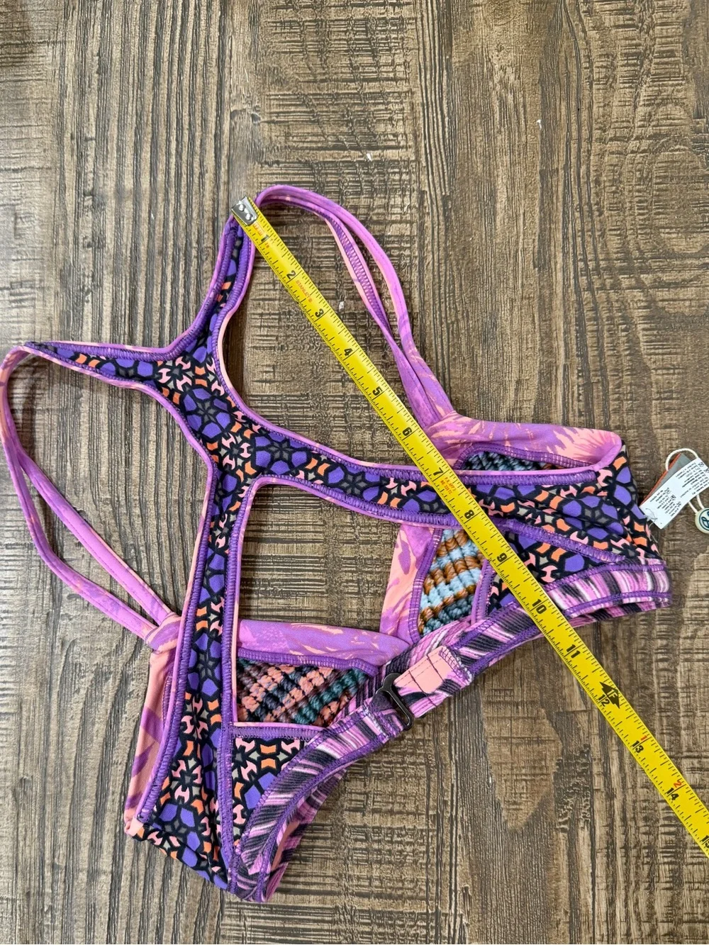 Maaji Le Freak Reversible Bikini Top.